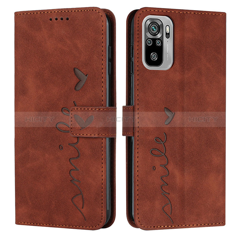 Funda de Cuero Cartera con Soporte Carcasa Y03X para Xiaomi Redmi Note 10 4G