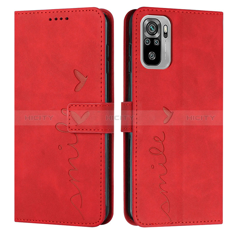 Funda de Cuero Cartera con Soporte Carcasa Y03X para Xiaomi Redmi Note 10 4G