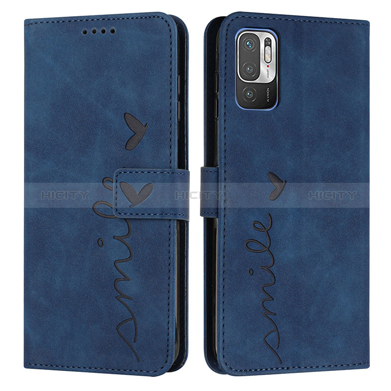 Funda de Cuero Cartera con Soporte Carcasa Y03X para Xiaomi Redmi Note 11 SE 5G Azul