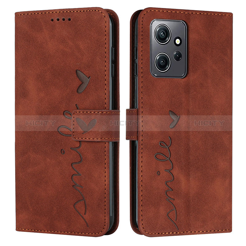 Funda de Cuero Cartera con Soporte Carcasa Y03X para Xiaomi Redmi Note 12 4G Marron