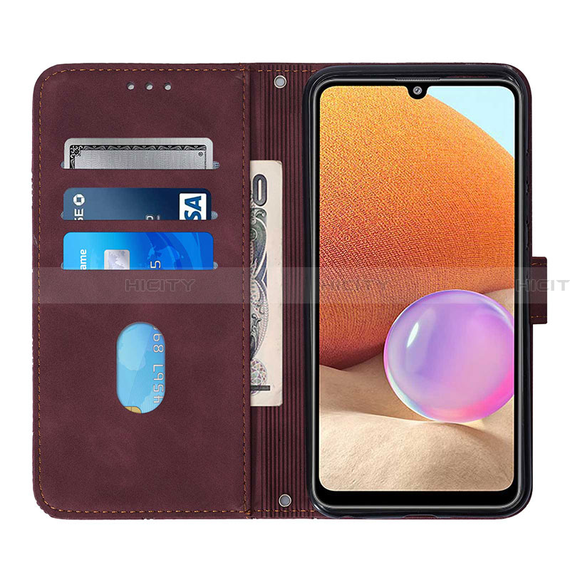 Funda de Cuero Cartera con Soporte Carcasa Y04B para Samsung Galaxy A32 5G