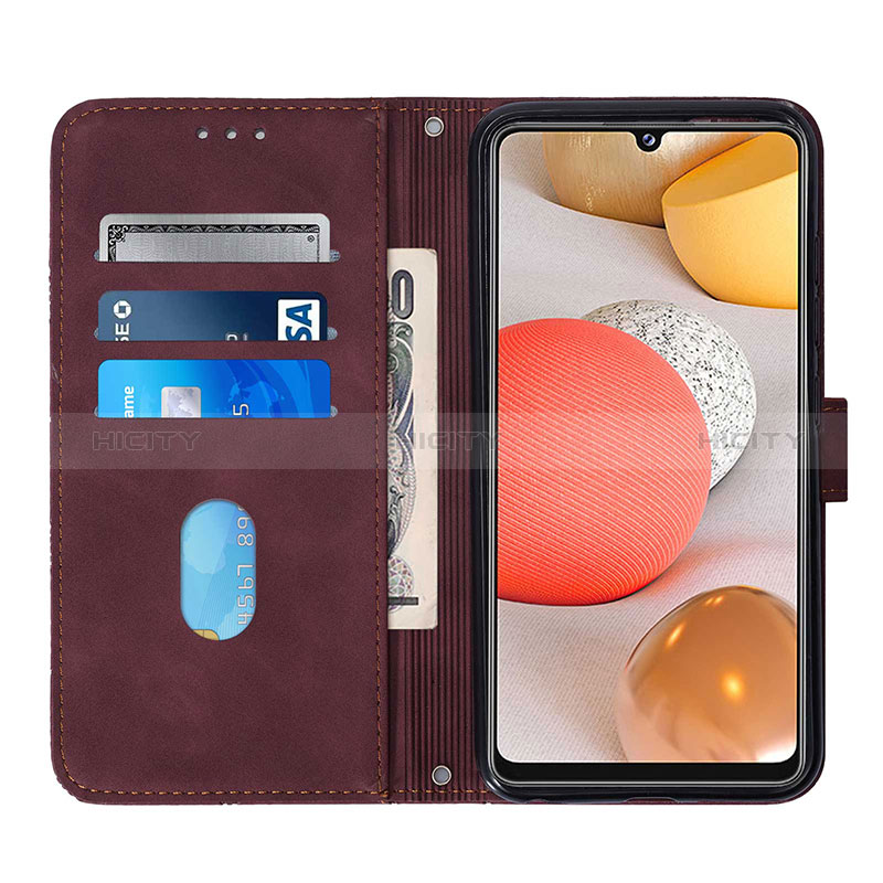 Funda de Cuero Cartera con Soporte Carcasa Y04B para Samsung Galaxy A42 5G