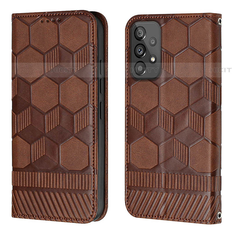 Funda de Cuero Cartera con Soporte Carcasa Y04B para Samsung Galaxy A73 5G