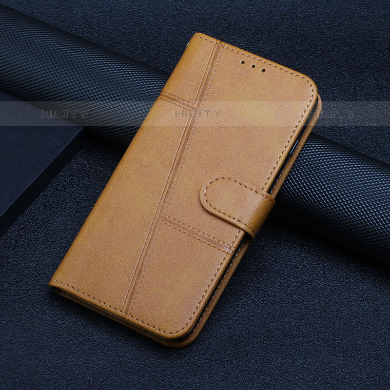 Funda de Cuero Cartera con Soporte Carcasa Y04X para Google Pixel 6a 5G Marron Claro