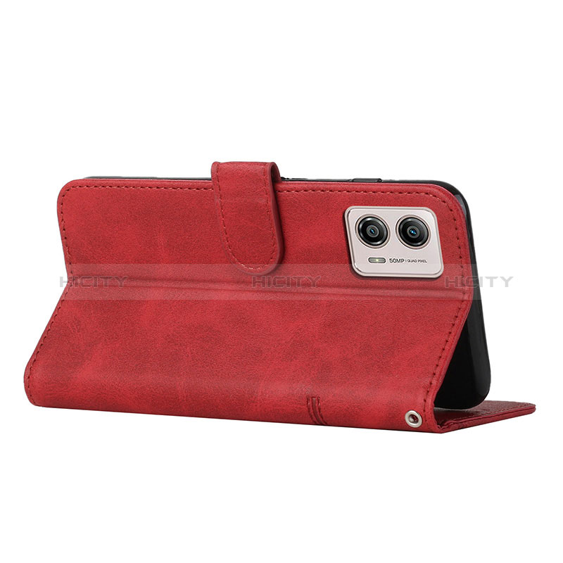 Funda de Cuero Cartera con Soporte Carcasa Y04X para Motorola Moto G53 5G