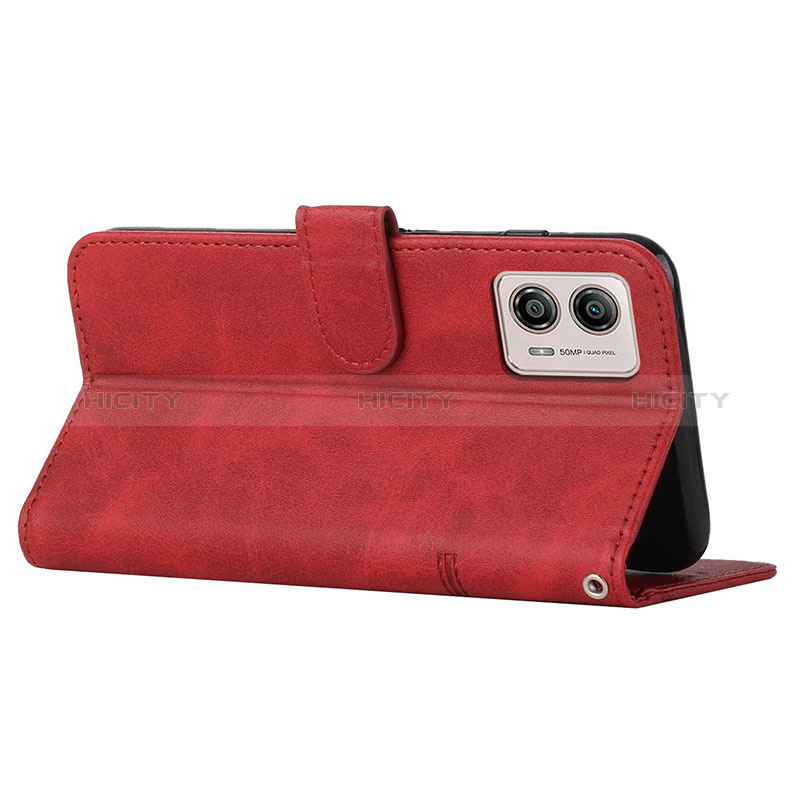 Funda de Cuero Cartera con Soporte Carcasa Y04X para Motorola Moto G73 5G