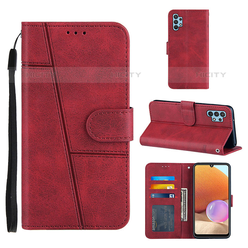 Funda de Cuero Cartera con Soporte Carcasa Y04X para Samsung Galaxy M32 5G