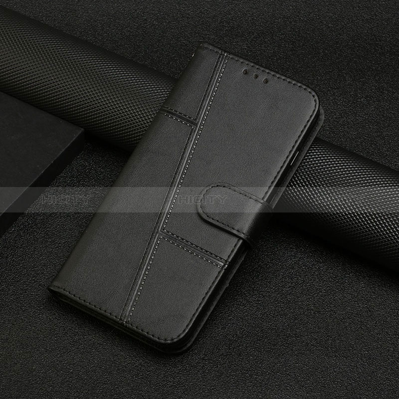 Funda de Cuero Cartera con Soporte Carcasa Y04X para Xiaomi Poco F5 5G Negro