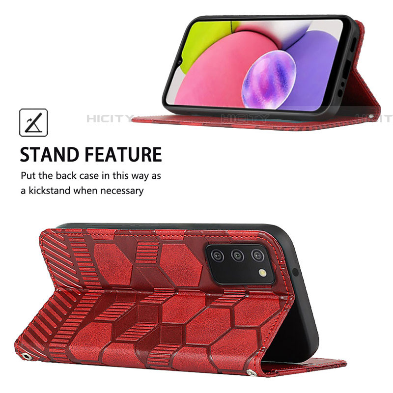 Funda de Cuero Cartera con Soporte Carcasa Y05B para Samsung Galaxy A03s