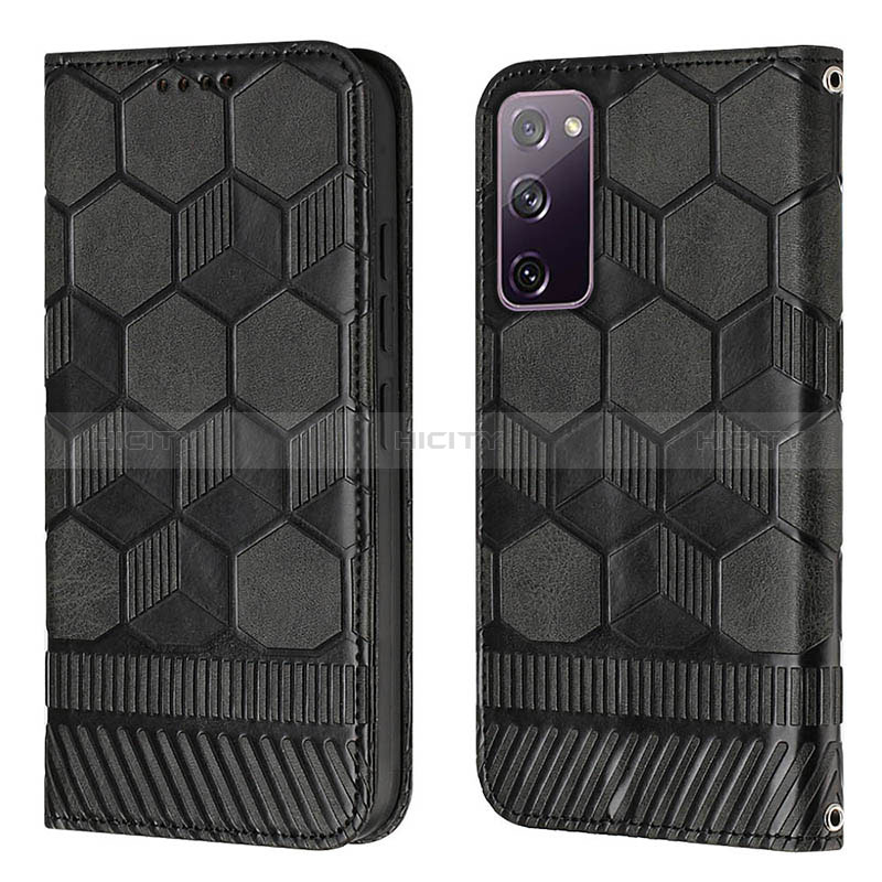 Funda de Cuero Cartera con Soporte Carcasa Y05B para Samsung Galaxy S20 FE (2022) 5G Negro