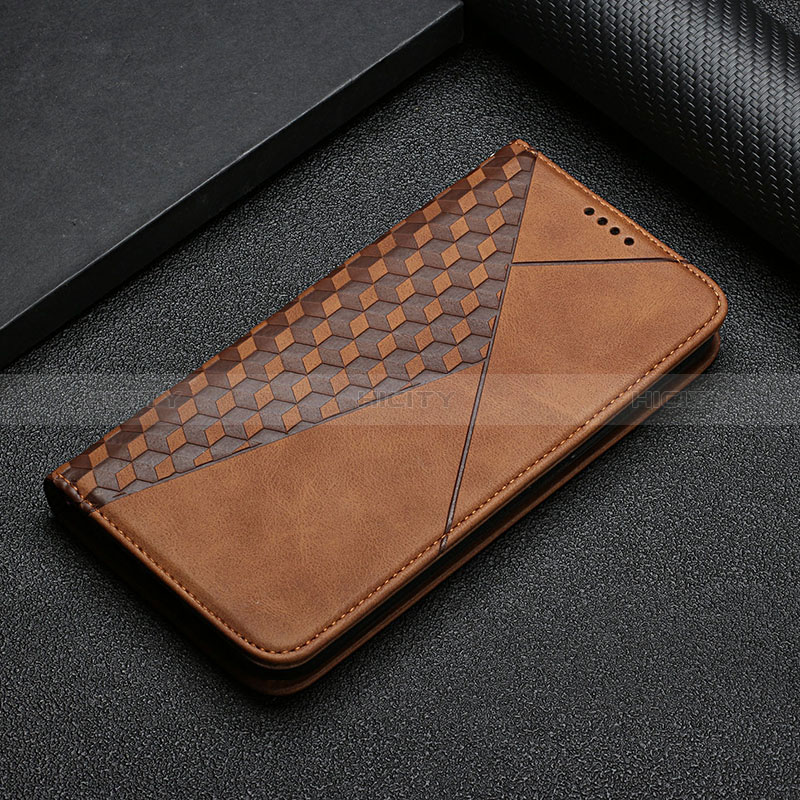 Funda de Cuero Cartera con Soporte Carcasa Y05X para Google Pixel 6 5G Marron