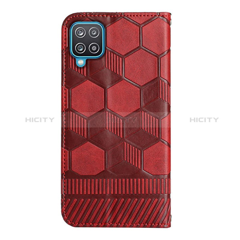 Funda de Cuero Cartera con Soporte Carcasa Y06B para Samsung Galaxy A12