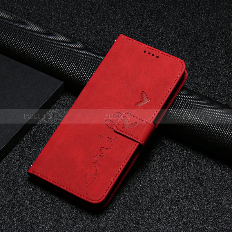 Funda de Cuero Cartera con Soporte Carcasa Y06X para Huawei Honor 90 5G Rojo