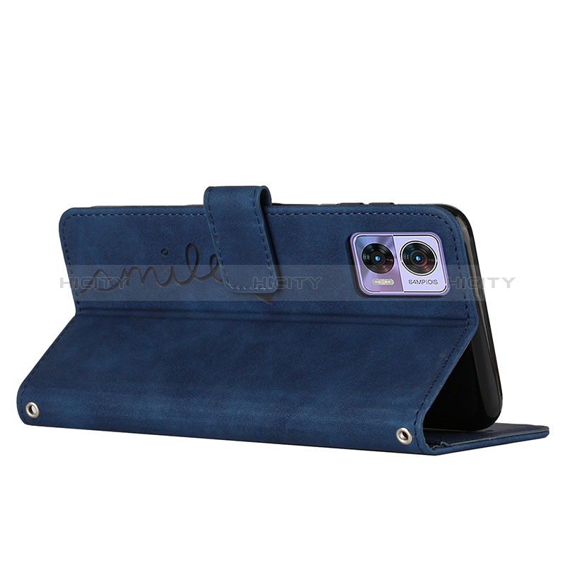 Funda de Cuero Cartera con Soporte Carcasa Y06X para Motorola Moto Edge 30 Lite 5G