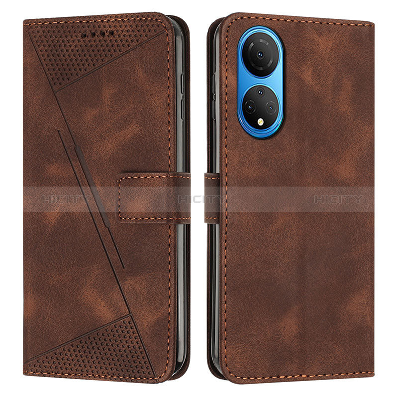 Funda de Cuero Cartera con Soporte Carcasa Y07X para Huawei Honor X7