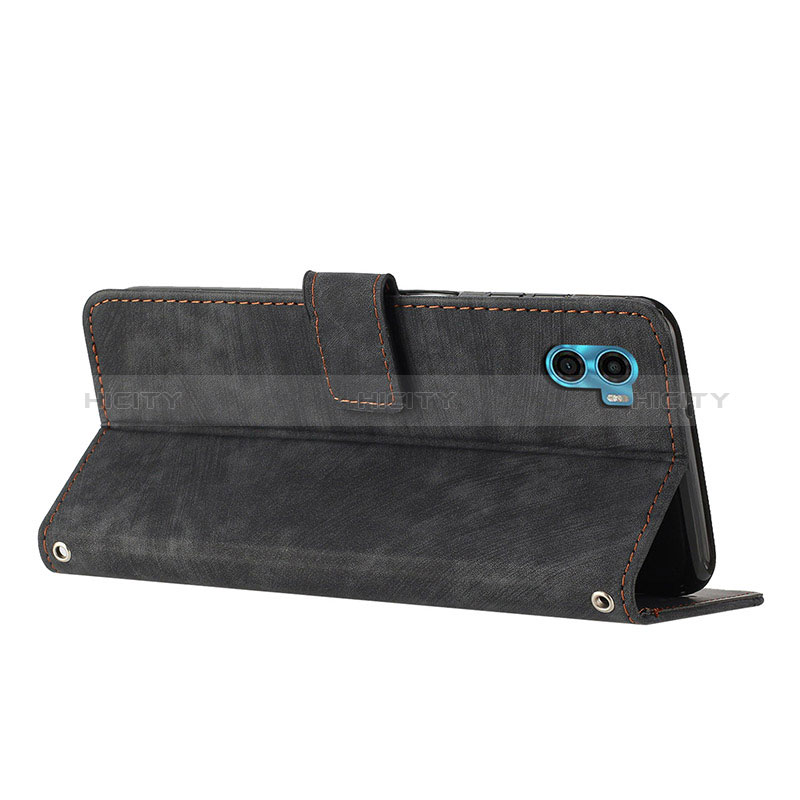 Funda de Cuero Cartera con Soporte Carcasa Y07X para Motorola Moto E22S