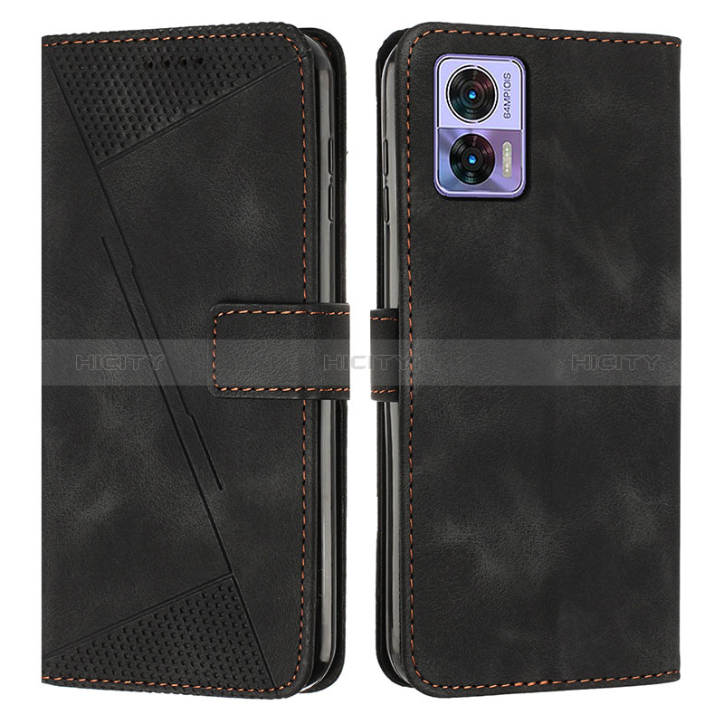 Funda de Cuero Cartera con Soporte Carcasa Y07X para Motorola Moto Edge 30 Lite 5G