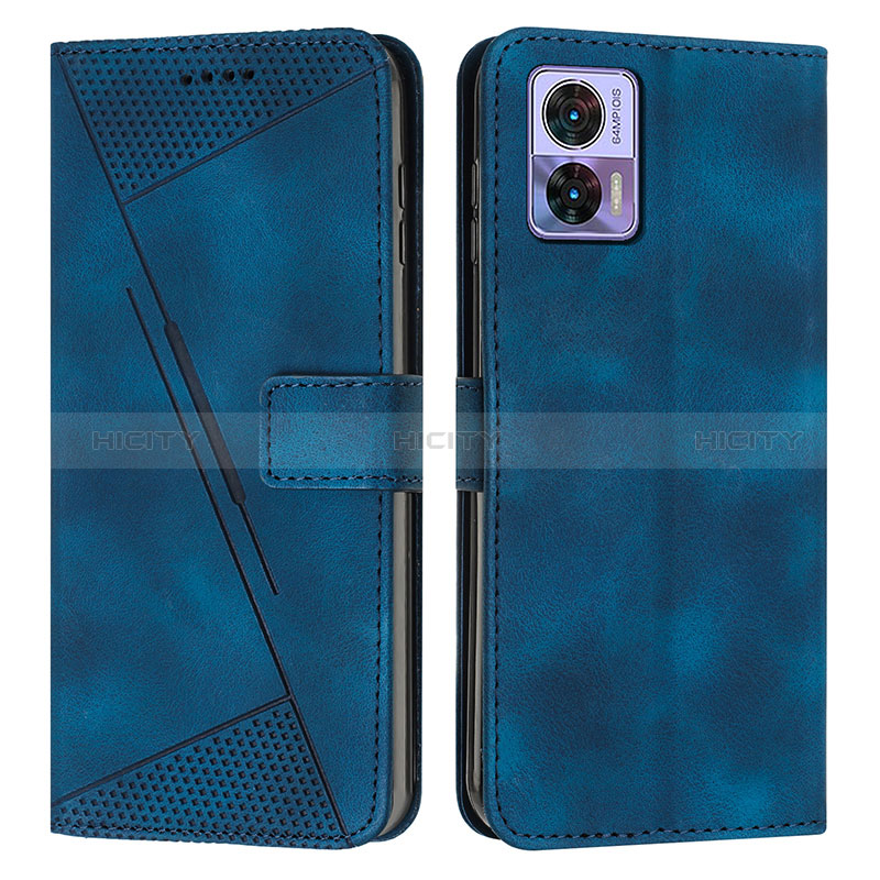 Funda de Cuero Cartera con Soporte Carcasa Y07X para Motorola Moto Edge 30 Neo 5G