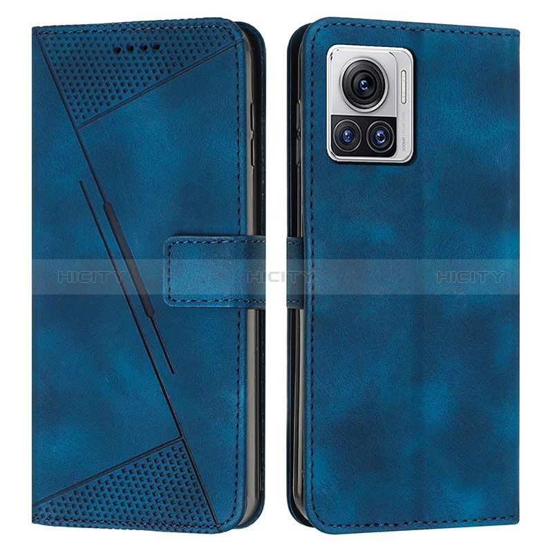 Funda de Cuero Cartera con Soporte Carcasa Y07X para Motorola Moto Edge 30 Ultra 5G