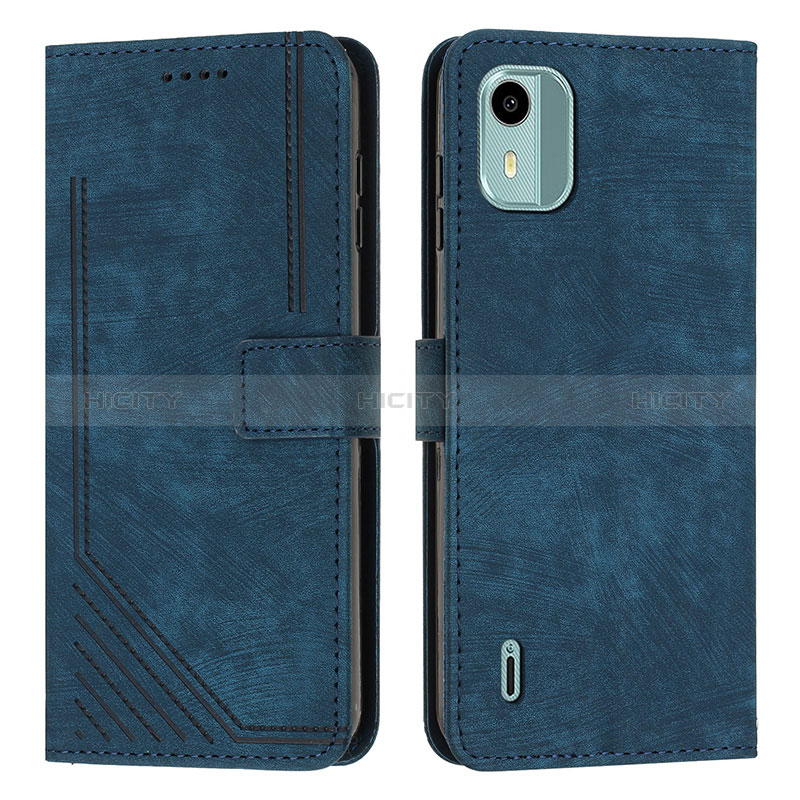 Funda de Cuero Cartera con Soporte Carcasa Y07X para Nokia C12 Plus