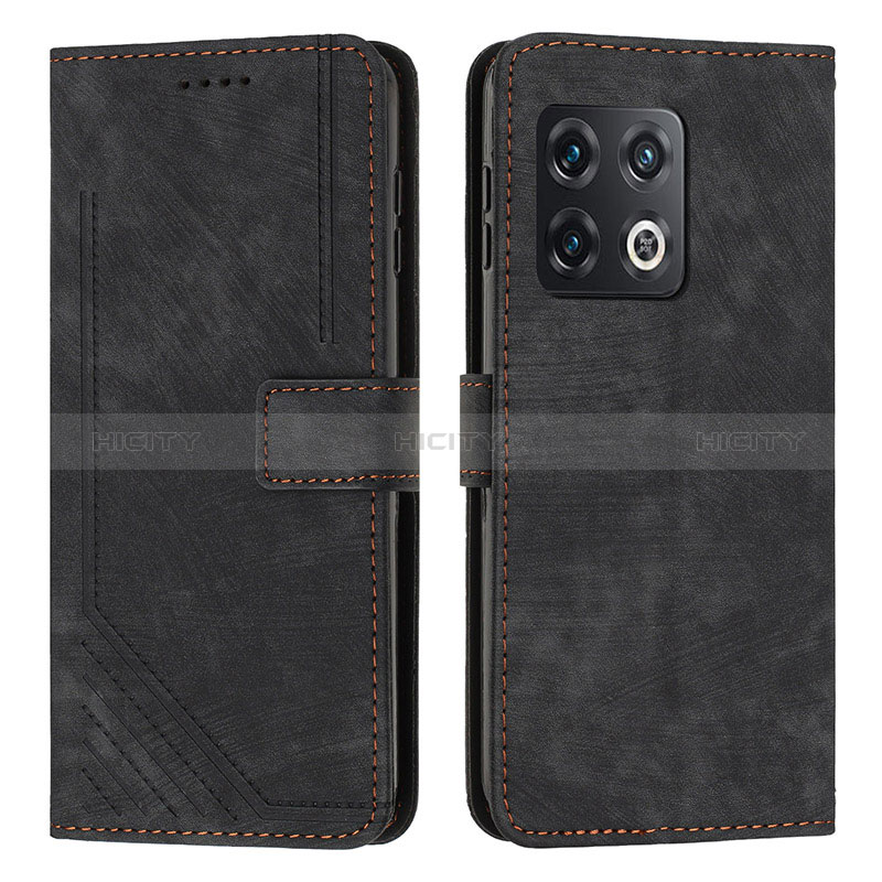 Funda de Cuero Cartera con Soporte Carcasa Y07X para OnePlus 10 Pro 5G Negro