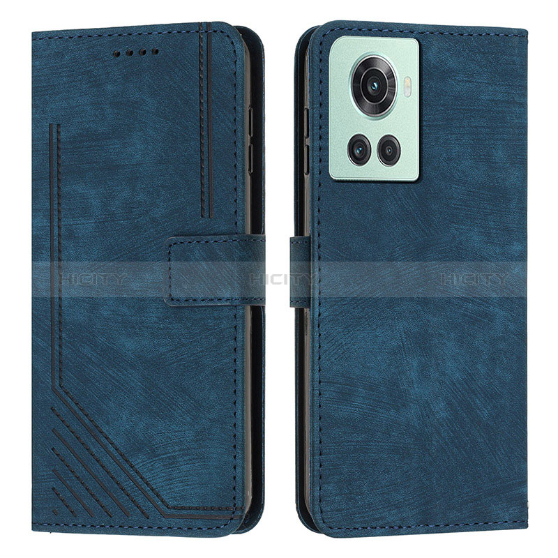 Funda de Cuero Cartera con Soporte Carcasa Y07X para OnePlus 10R 5G Azul