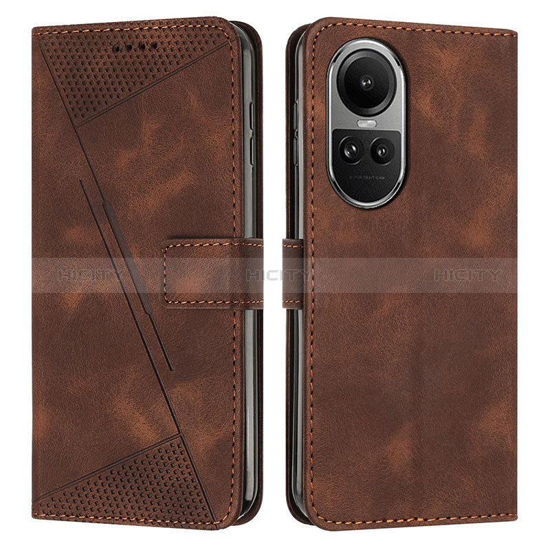 Funda de Cuero Cartera con Soporte Carcasa Y07X para Oppo Reno10 5G