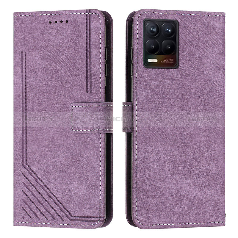 Funda de Cuero Cartera con Soporte Carcasa Y07X para Realme 8 4G