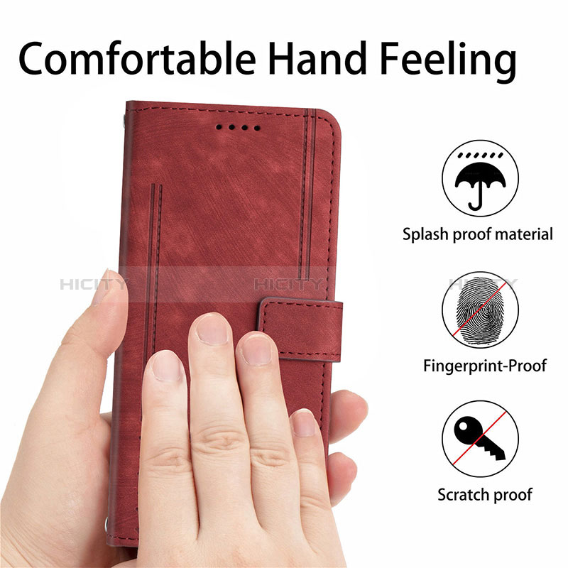 Funda de Cuero Cartera con Soporte Carcasa Y07X para Realme 8 5G