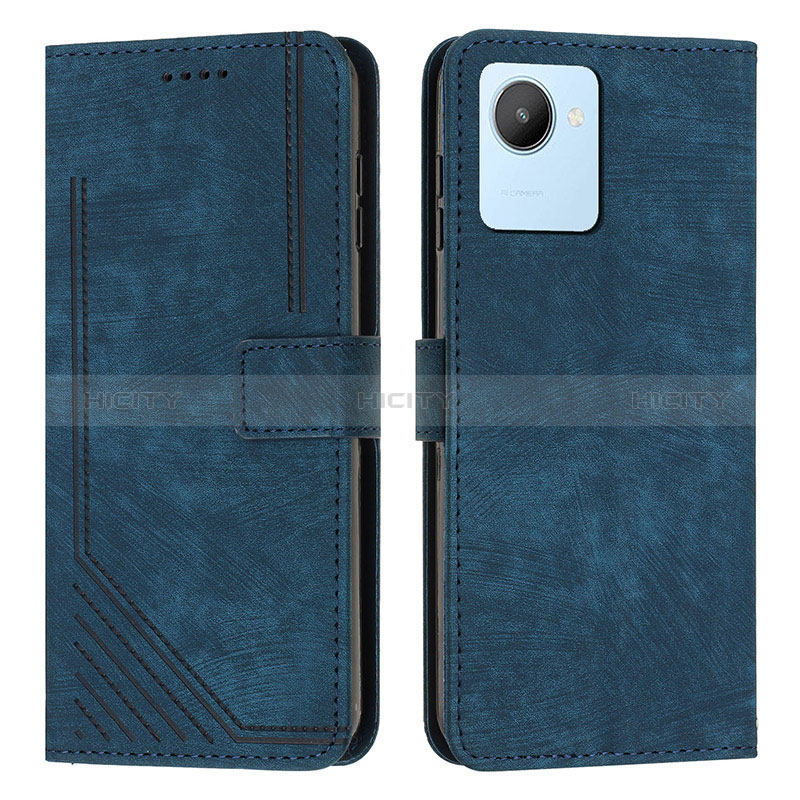 Funda de Cuero Cartera con Soporte Carcasa Y07X para Realme C30s