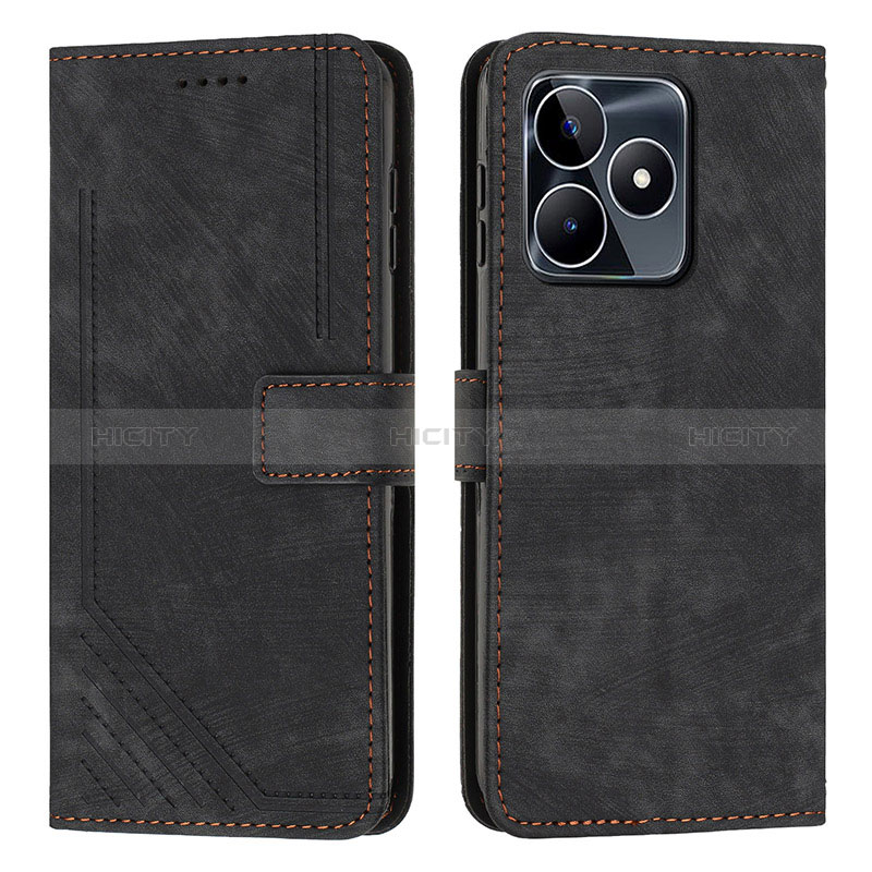 Funda de Cuero Cartera con Soporte Carcasa Y07X para Realme C51