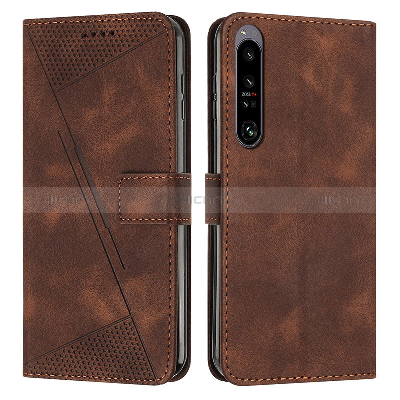 Funda de Cuero Cartera con Soporte Carcasa Y07X para Sony Xperia 1 IV