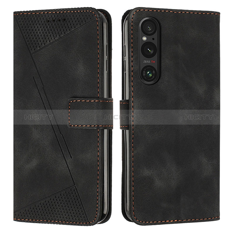 Funda de Cuero Cartera con Soporte Carcasa Y07X para Sony Xperia 1 V