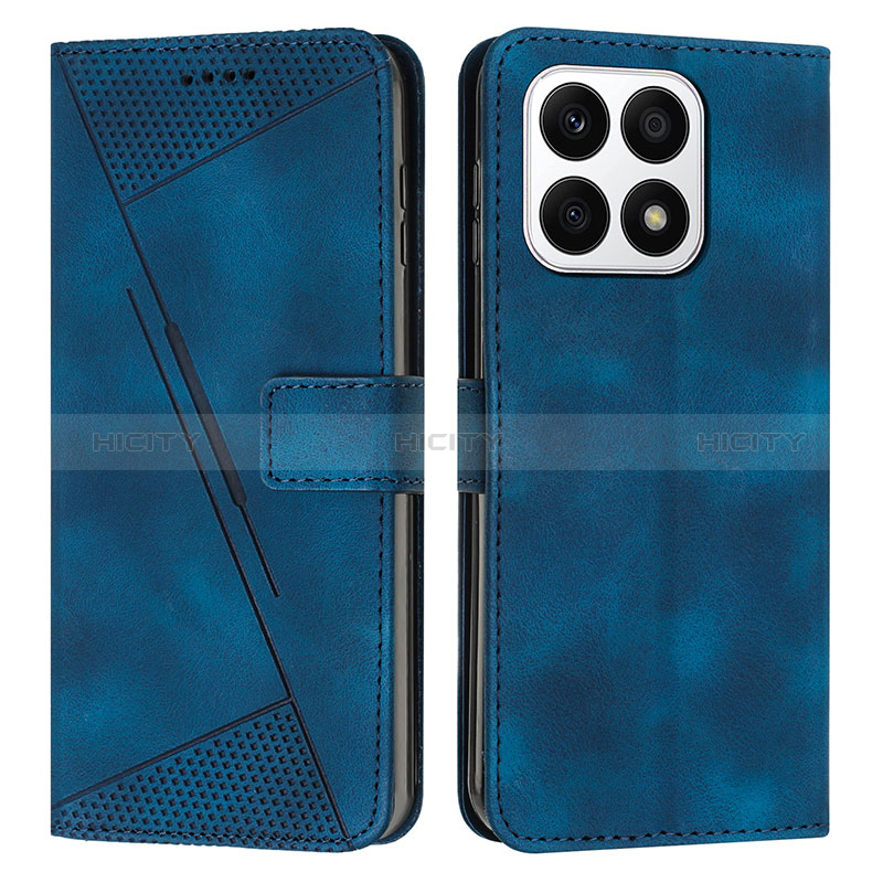 Funda de Cuero Cartera con Soporte Carcasa Y08X para Huawei Honor X8a 4G