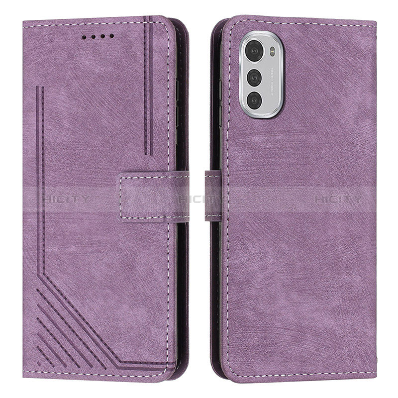 Funda de Cuero Cartera con Soporte Carcasa Y08X para Motorola Moto E32