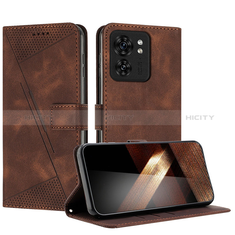 Funda de Cuero Cartera con Soporte Carcasa Y08X para Motorola Moto Edge (2023) 5G