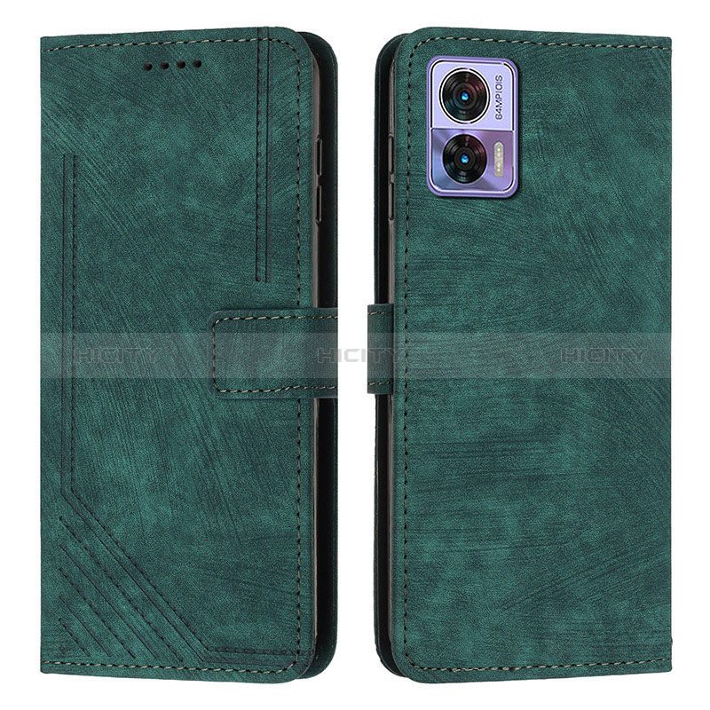 Funda de Cuero Cartera con Soporte Carcasa Y08X para Motorola Moto Edge 30 Lite 5G