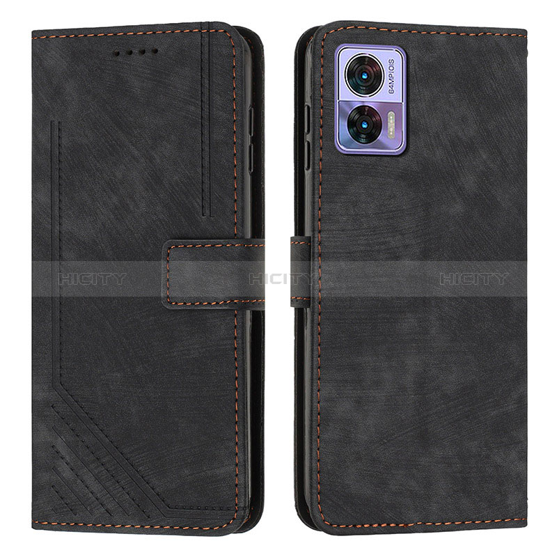 Funda de Cuero Cartera con Soporte Carcasa Y08X para Motorola Moto Edge 30 Lite 5G