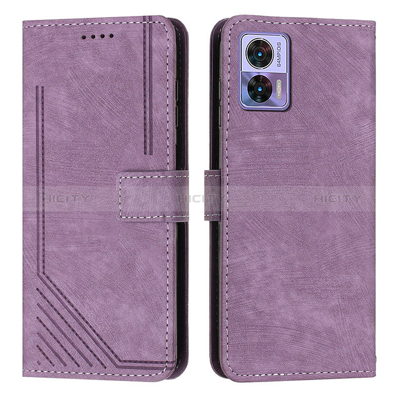 Funda de Cuero Cartera con Soporte Carcasa Y08X para Motorola Moto Edge 30 Lite 5G