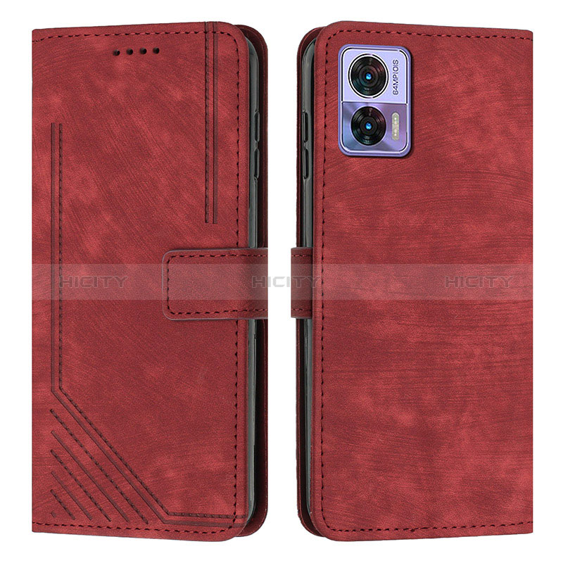 Funda de Cuero Cartera con Soporte Carcasa Y08X para Motorola Moto Edge 30 Neo 5G