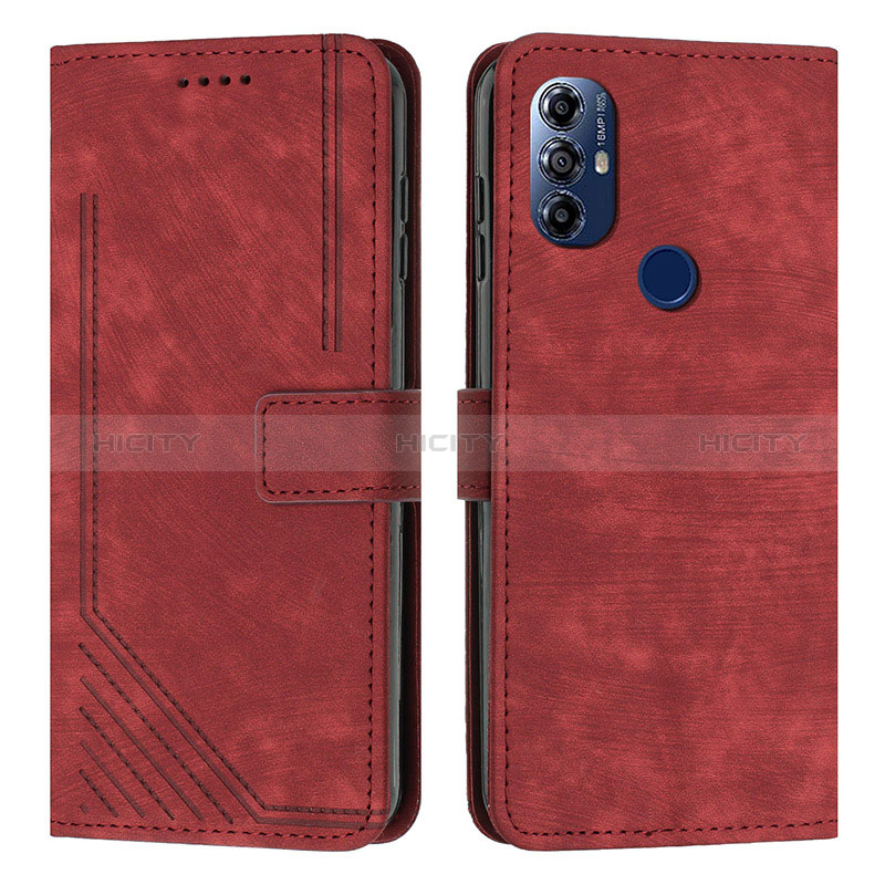 Funda de Cuero Cartera con Soporte Carcasa Y08X para Motorola Moto G Play Gen 2