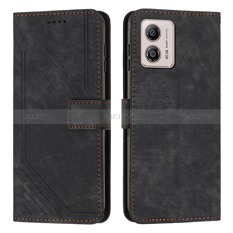 Funda de Cuero Cartera con Soporte Carcasa Y08X para Motorola Moto G73 5G