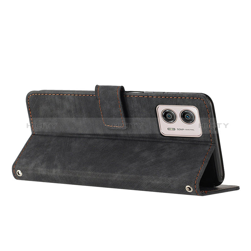 Funda de Cuero Cartera con Soporte Carcasa Y08X para Motorola Moto G73 5G