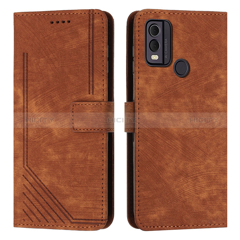 Funda de Cuero Cartera con Soporte Carcasa Y08X para Nokia C22