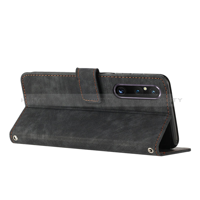 Funda de Cuero Cartera con Soporte Carcasa Y08X para Sony Xperia 1 V