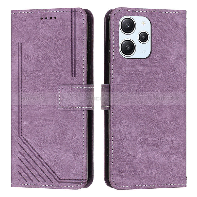 Funda de Cuero Cartera con Soporte Carcasa Y08X para Xiaomi Redmi 12 4G