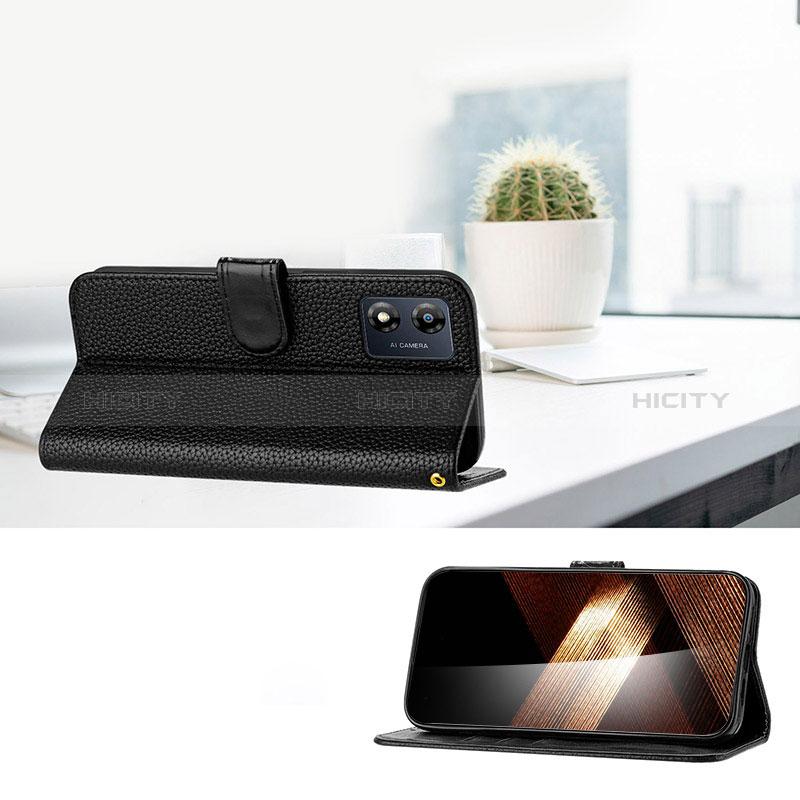 Funda de Cuero Cartera con Soporte Carcasa Y09X para Motorola Moto E13