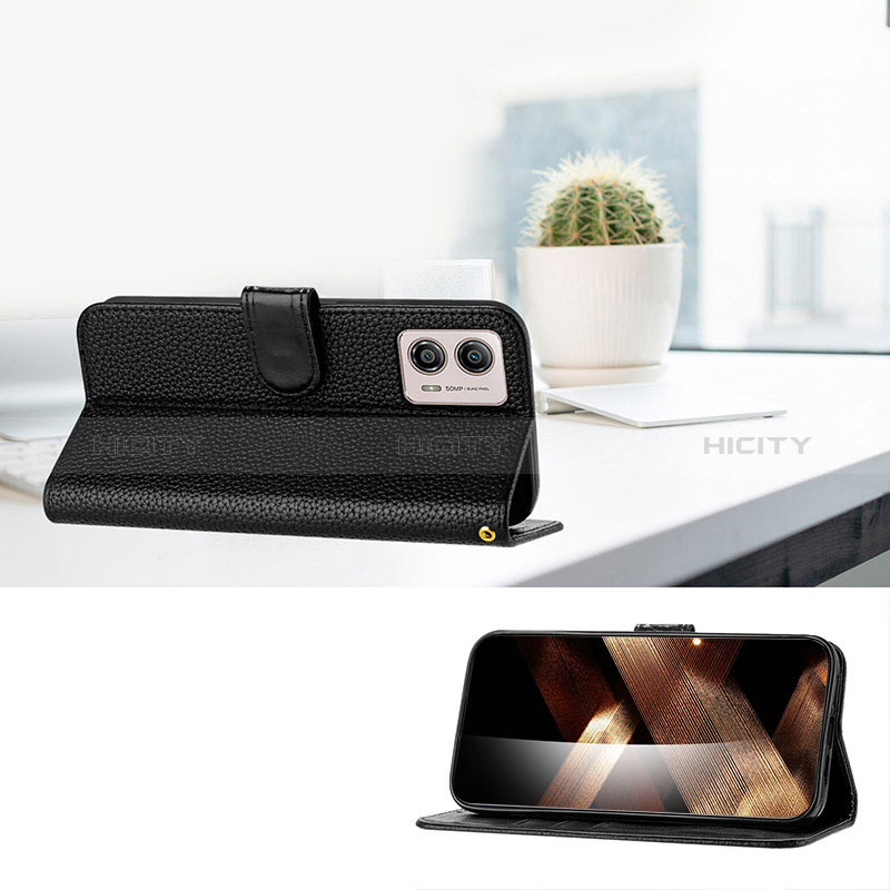 Funda de Cuero Cartera con Soporte Carcasa Y09X para Motorola Moto G53 5G