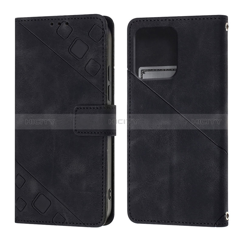 Funda de Cuero Cartera con Soporte Carcasa YB1 para Motorola Moto Edge 40 Pro 5G