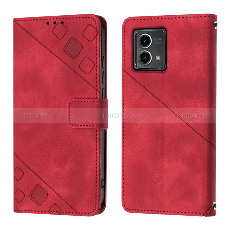 Funda de Cuero Cartera con Soporte Carcasa YB1 para Motorola Moto G 5G (2023)